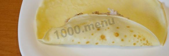 фаршированные блины с фаршем