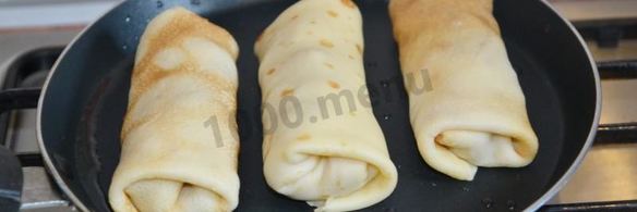 фаршированные блины с фаршем