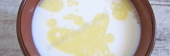 гречневые блины с красной рыбой и творожным кремом