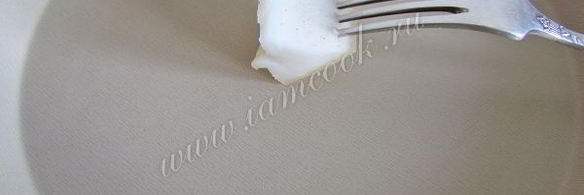 гречневые блины с красной рыбой и творожным кремом