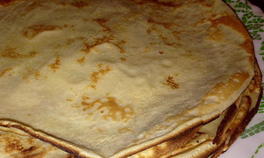 Рецепт крепов — французских блинчиков