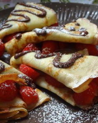 Кружевные блинчики