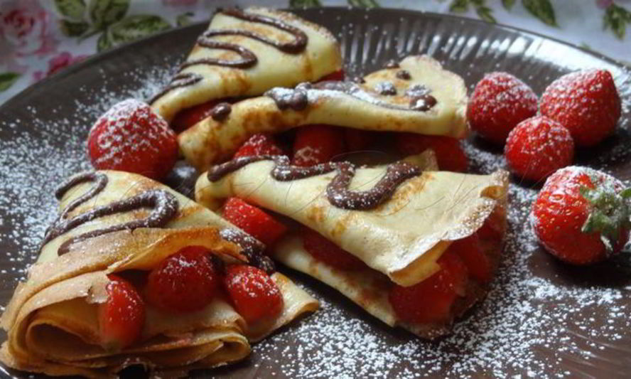 Рецепт кружевных блинчиков