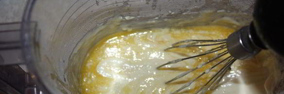 лимонные блинчики на сметане