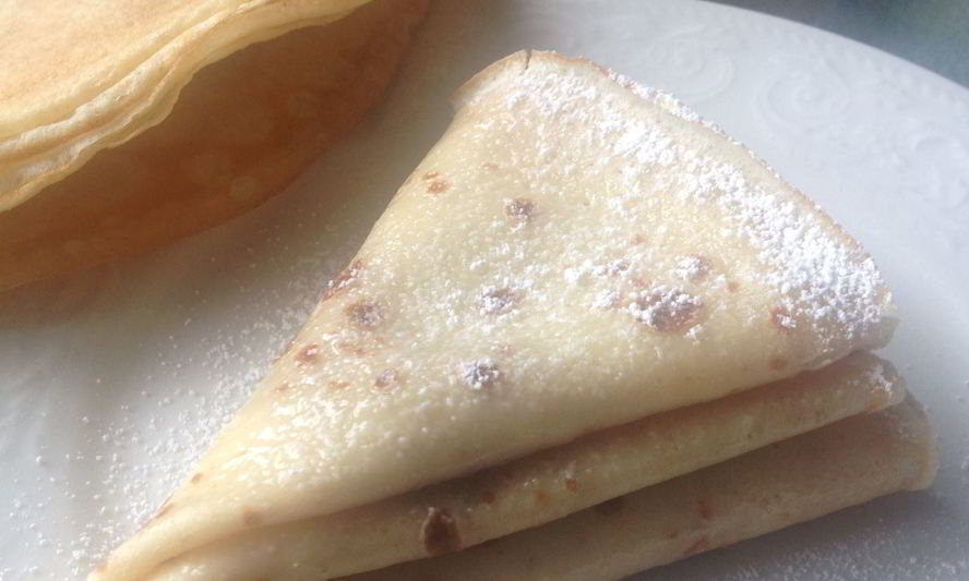 Рецепт лимонных блинчиков