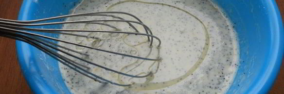 маковые блины с цедрой лимона