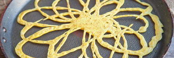 малазийские кружевные блины роти джала