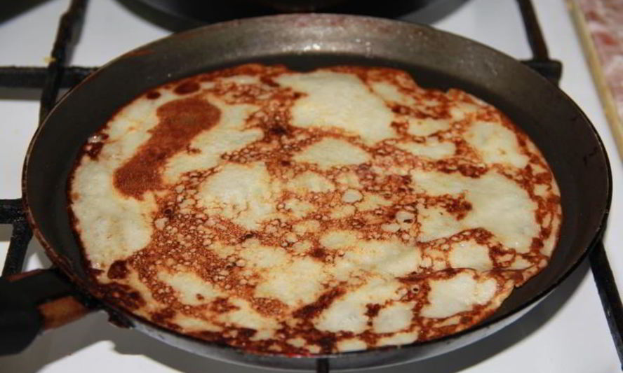 Рецепт масленых блинов