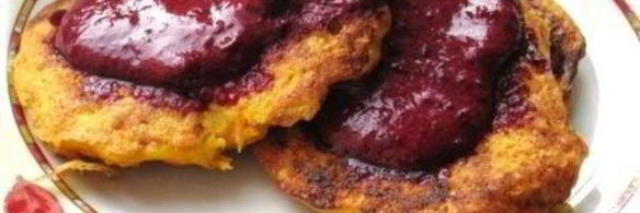 морковно-апельсиновые блинчики