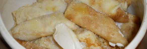 налистники с творогом