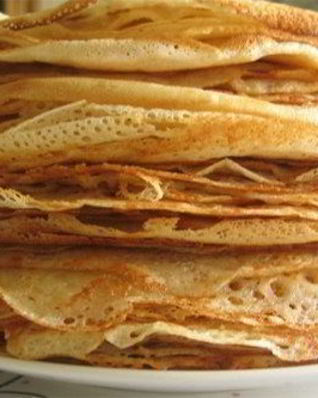 Очень вкусные блинчики на пиве