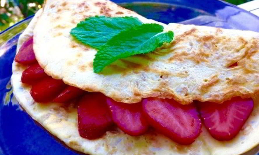 Рецепт овсяноблина с разными начинками