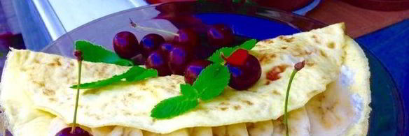 овсяноблин с разными начинками