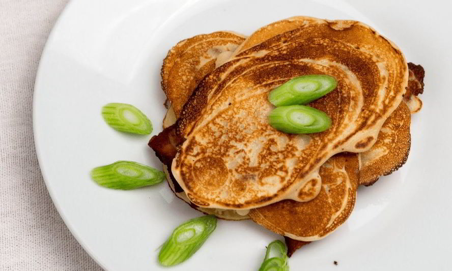 Рецепт панкейков с беконом