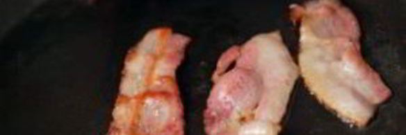 панкейки с беконом