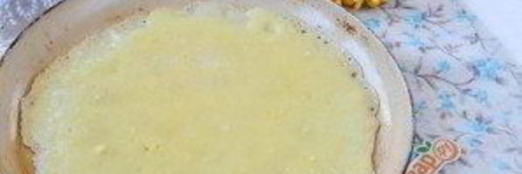 простые блины на молоке