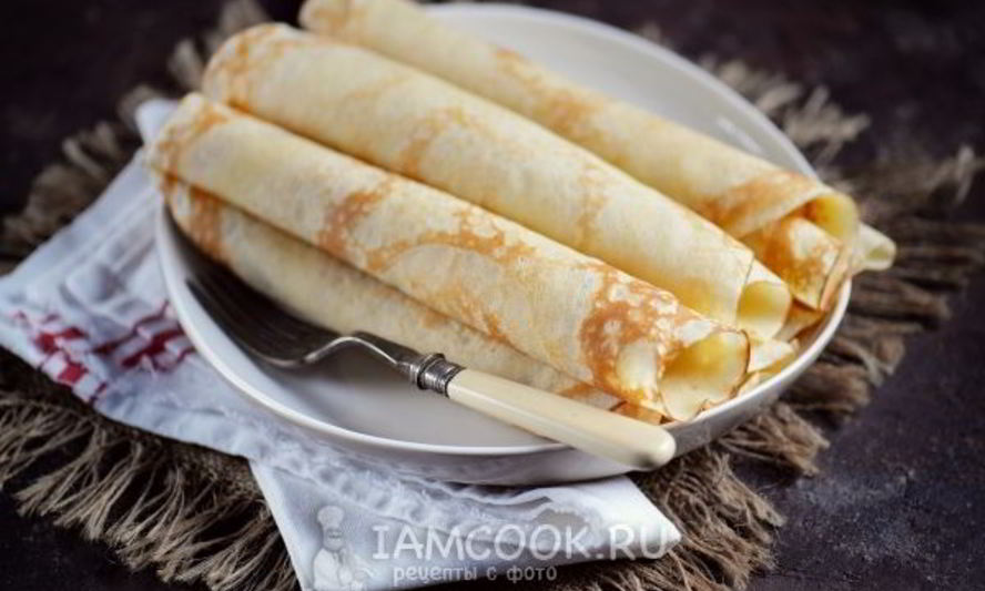 Рецепт пышных дрожжевых блинов на молоке