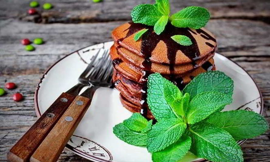 Рецепт шоколадных панкейков