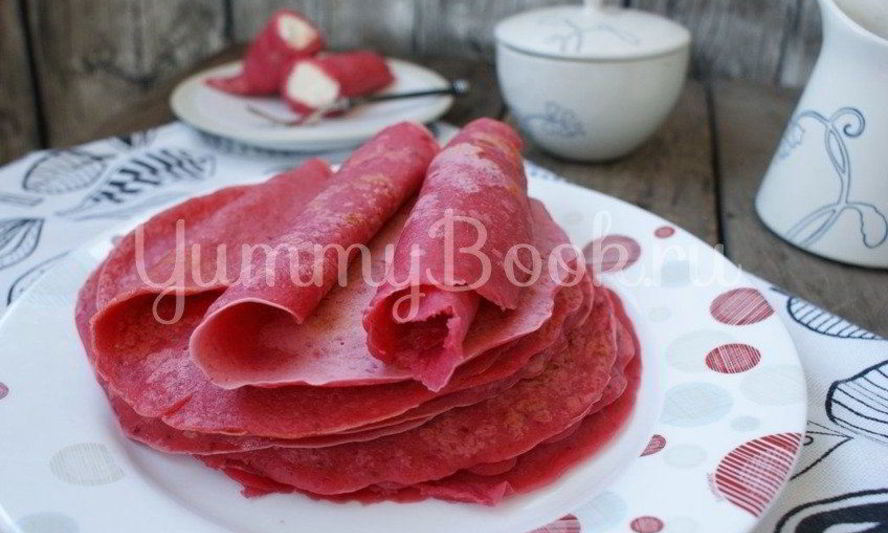 Рецепт свекольных блинов