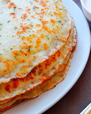 Сырные блины