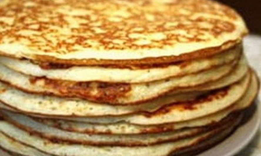 Рецепт толстых блинов на кефире