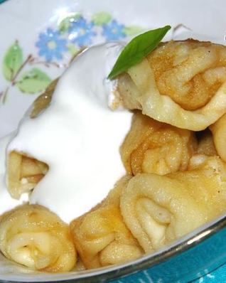 Тоненькие блинчики Налистники с творогом