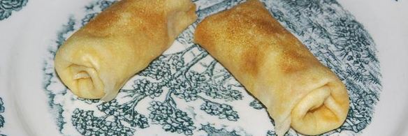 тоненькие блинчики налистники с творогом