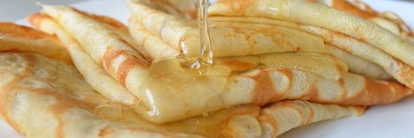 тонкие блины на молоке