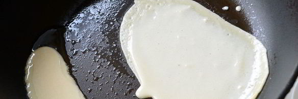 тонкие блины на молоке