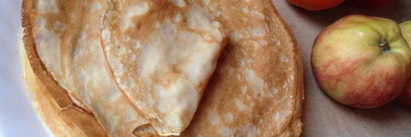 Тонкие простые блины на молоке