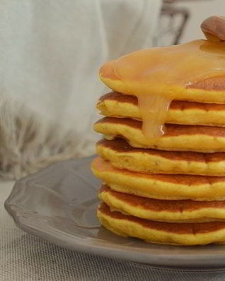 Тыквенные панкейки