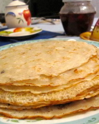 Вегетарианские Блины