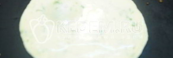 яичные блинчики с колбаской