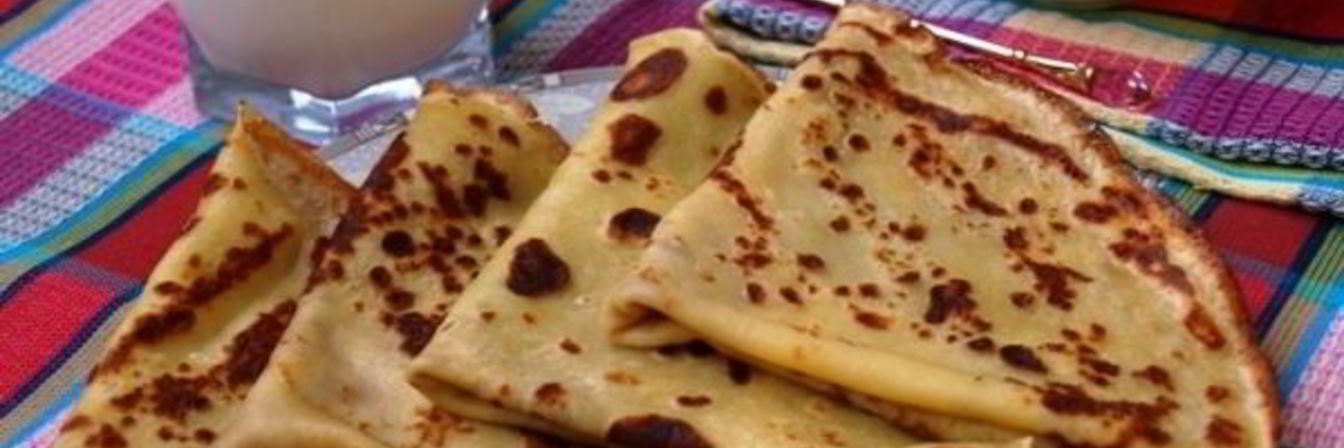 Заварные блины на молоке и кипятке