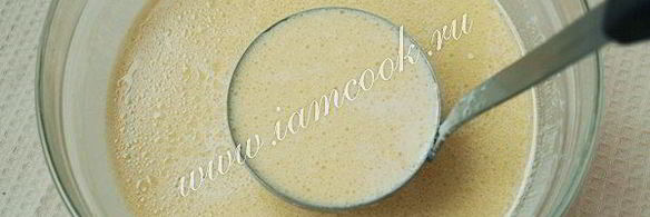 заварные блины на молоке и кипятке