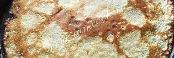 заварные блины на молоке и кипятке