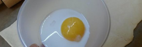 багет-круассан с песто