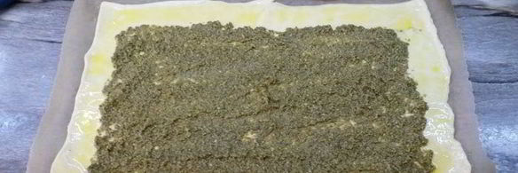 багет-круассан с песто