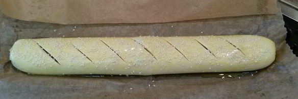 багет-круассан с песто