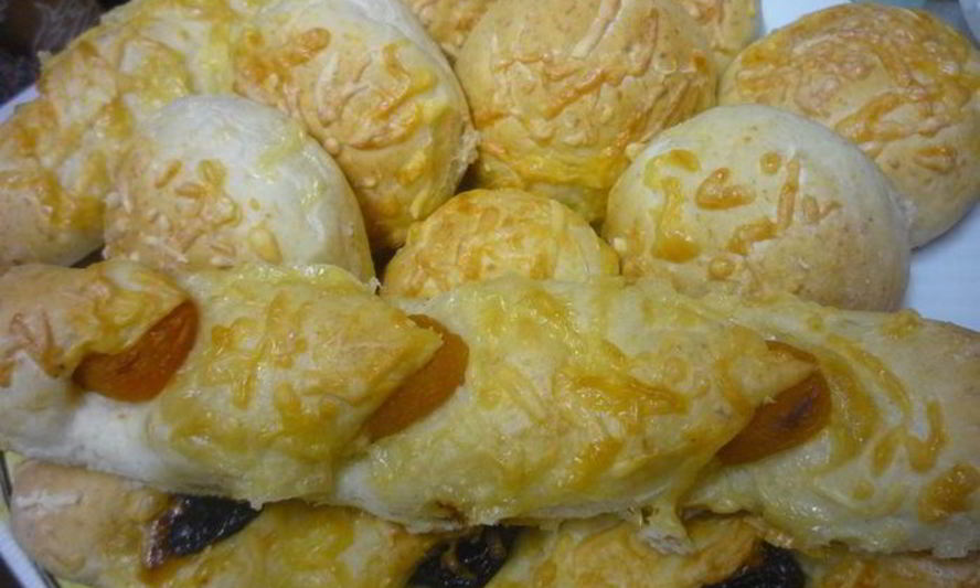 Рецепт булочек и батончики с сыром