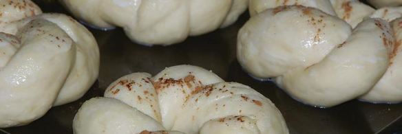 булочки из комбинированного дрожжевого теста