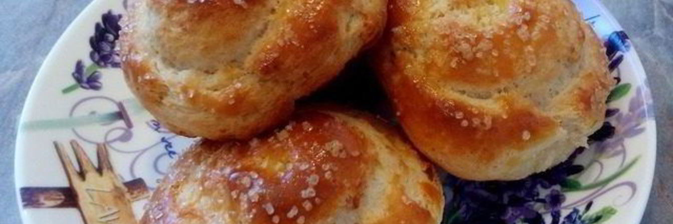 Булочки из творожного теста