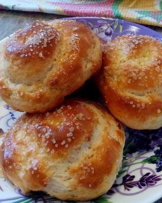 Булочки из творожного теста
