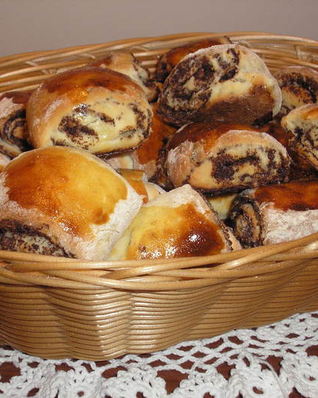 Булочки к чаю с маком