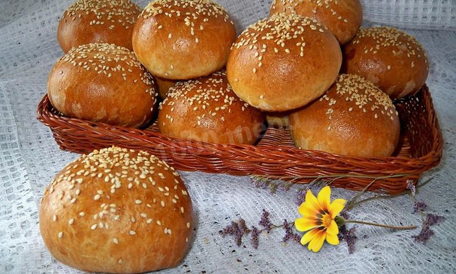 Рецепт булочек молочных