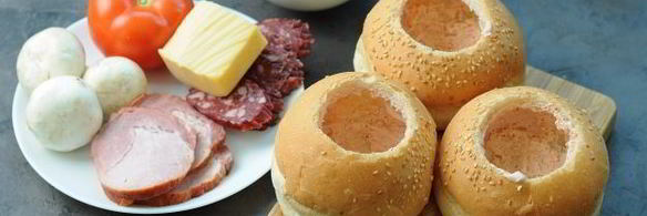 булочки-пиццы