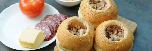 булочки-пиццы