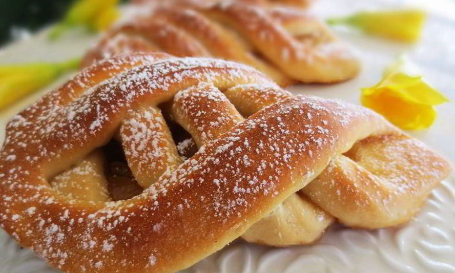 Рецепт булочек с грушевой начинкой