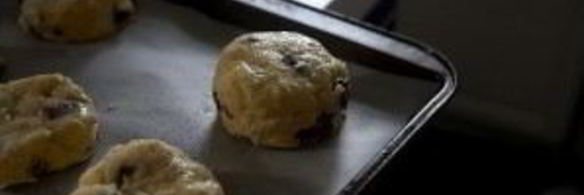 булочки с изюмом