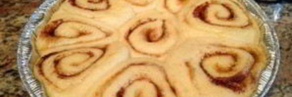 булочки с корицей и сливочной поливкой